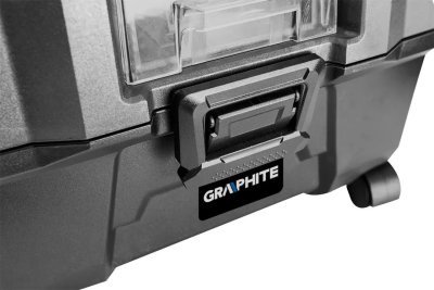 GRAPHITE - Dielenský vysávač Energy+ 18V, Li-Ion, 10 L, (korpus)