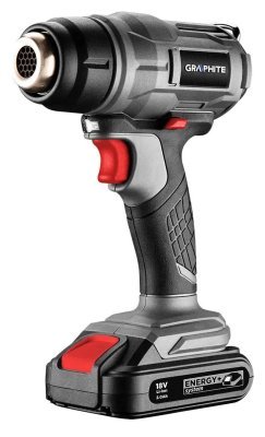 GRAPHITE - Teplovzdušná pištoľ Energy+ 18V, 550 °C