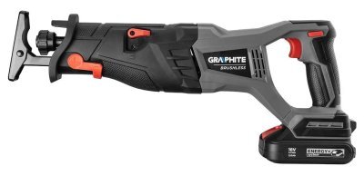 GRAPHITE - Bezuhlíková AKU priamočiara píla Energy+ 18V, (korpus)