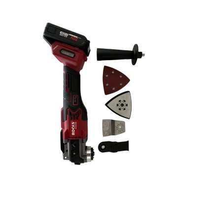 ROOKS OK-03.4326 Aku multifunkčné náradie AQ-ONE 20 V, BSL, 10–19 tis. ot./min, 2 Ah, BMC