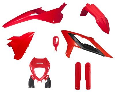 sada plastů BETA, RTECH (červená, 6 dílů)