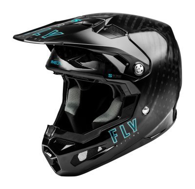 FLY RACING - prilba FORMULA S CARBON, (čierna, veľ. M)