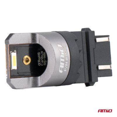AMiO - LED žiarovky FULL CANBUS PRO P27/7W 2x3157 SMD biele 12V 24V