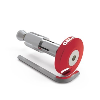 OXFORD - závažie riadidiel Bar Ends 2 s kónusom pre vnútorný priemer 13 a 18 mm (vonkajšie 22 a 28,6 mm), (červené, pár)