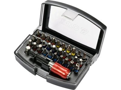 Yato - Súprava bitov s adaptérom 1/4" 32ks