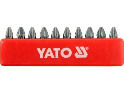 Yato - Bit krížový NON-SLIP, 1/4" x 25mm PH2, 10ks