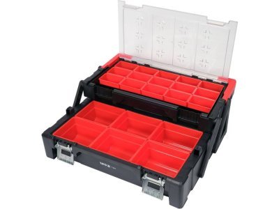 Yato - Skladací, dvojúrovňový organizér na uloženie materiálu