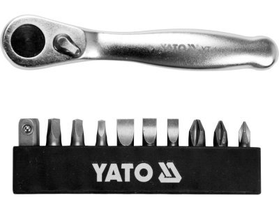 Yato - Sada račňových bitov 1/4"