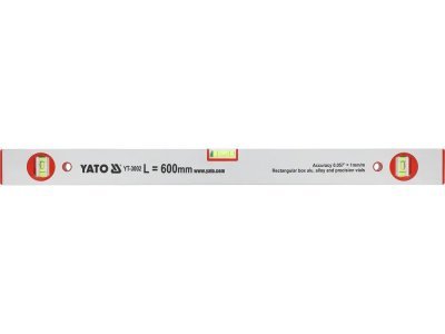 Yato - Hliniková vodováha 600mm