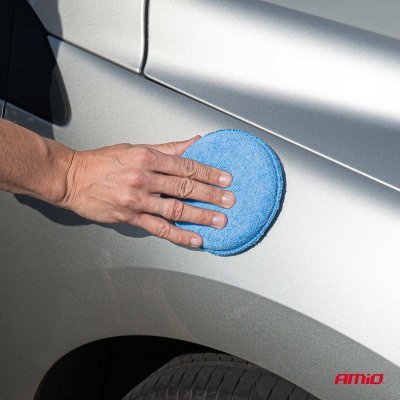 AMiO - Súprava okrúhlych leštiacich podložiek z mikrovlákna 120 mm 2 ks