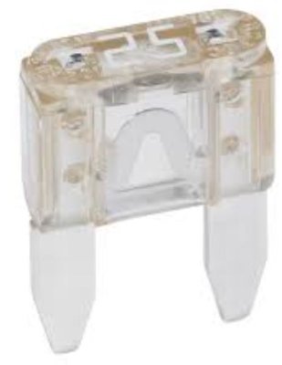 Autopoistky mini 25A