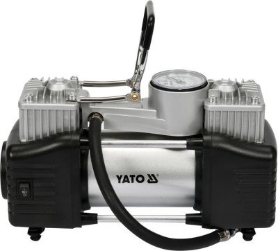 Yato - Kompresor 12V s LED svietidlom 250W