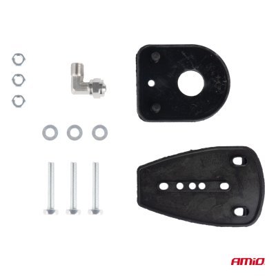 AMiO - Zvuková signalizácia klaksónu chróm 520 mm 12V 24V HighTone