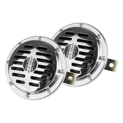 AMiO - Zvuková signalizácia klaksónu chróm 125 mm 12V