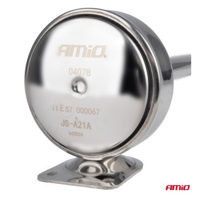 AMiO - Klaksónová signalizácia chróm 620 mm 12V 24V LowTone