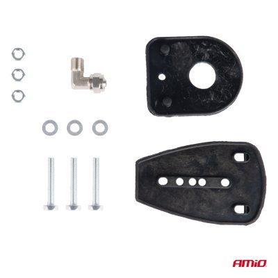 AMiO - Klaksónová signalizácia chróm 620 mm 12V 24V LowTone