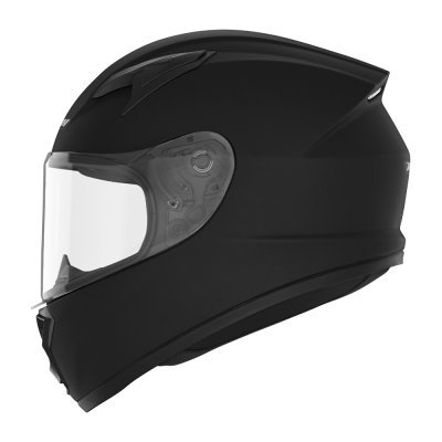 NOX PREMIUM - prilba N731, detská (čierna matná, veľ. M)