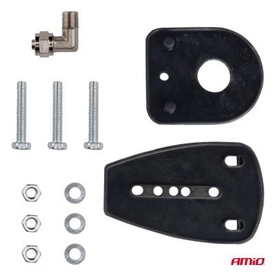AMiO - Klaksónová signalizácia chróm 620 mm 12V 24V LowTone