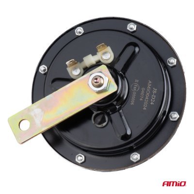 AMiO - Zvuková signalizácia klaksónu chróm 125 mm 12V