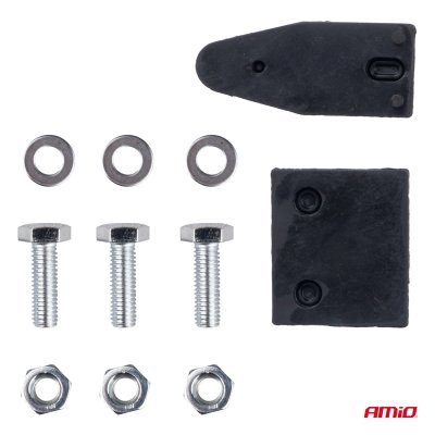 AMiO - Klaksón fanfára chróm 640 mm 12V 24V