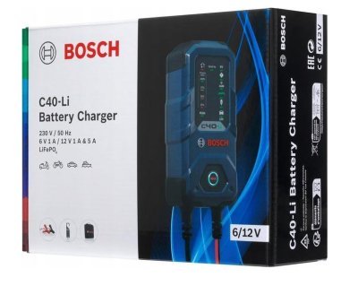 Nabíjačka batérií BOSCH C40 Li 6/12V - 5A 0 189 921 040