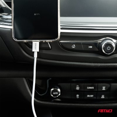 AMiO - Kábel 'USB-C na USB-C 60W 100cm FullLINK