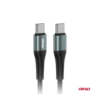 AMiO - Kábel 'USB-C na USB-C 60W 200cm FullLINK