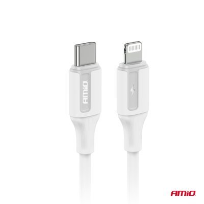 AMiO - Kábel 'USB-C na Lightning 20W 100cm FullLINK