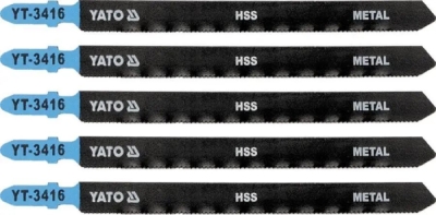Yato - List pílový na kov TPI21 130mm, 5ks
