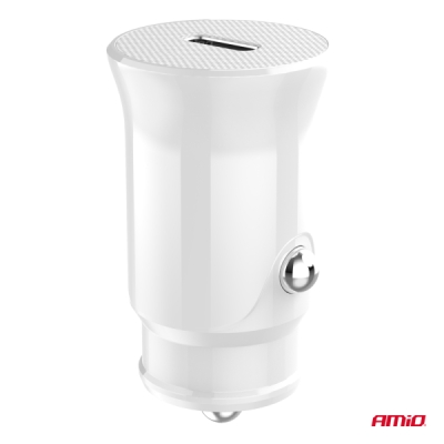 AMiO - Nabíjačka do auta USB-C 20W 12/24V