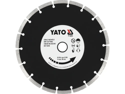 Yato - Kotúč rezný diamantový 230 x 22.2 x 2.7mm
