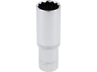 Yato - Nadstavec dvanásťhranný dlhý 1/2" 19mm