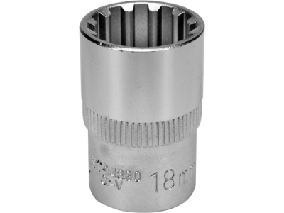 Yato - Nástavec vonkajší SPLINE 1/2" 18mm