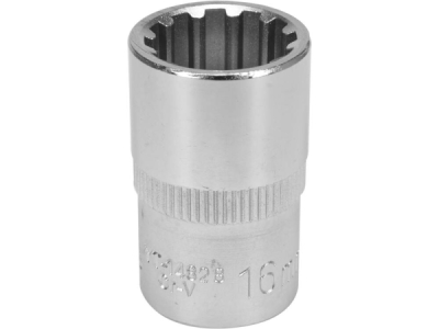 Yato - Nástavec vonkajší SPLINE 1/2" 16mm