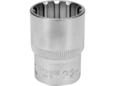 Yato - Nástavec vonkajší SPLINE 1/2" 22mm