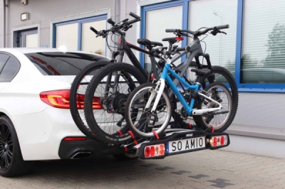 AMiO - Nosič na bicykle na ťažné zariadenie auta TBC-01/3