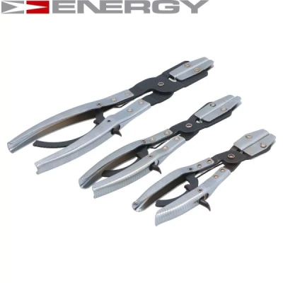 ENERGY - Kliešte na zovretie hadíc 3ks, 8", 10", 12"
