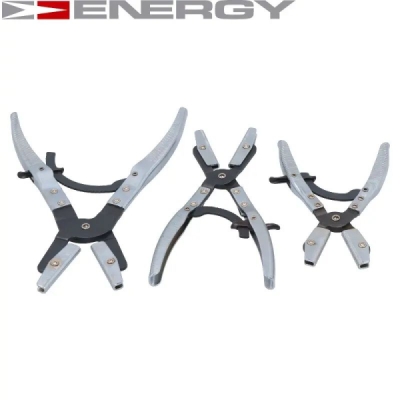 ENERGY - Kliešte na zovretie hadíc 3ks, 8", 10", 12"