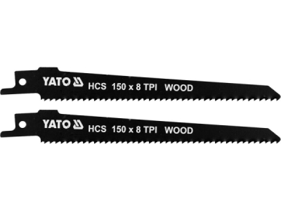 Yato - Pílové listy HCS, 8TPI, 150mm, 2ks