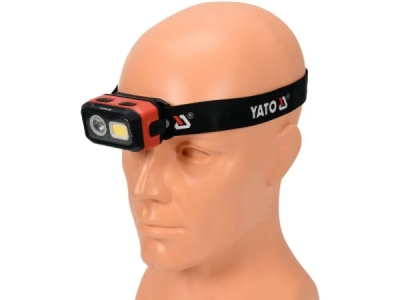 Yato - Čelovka baterka 500lm