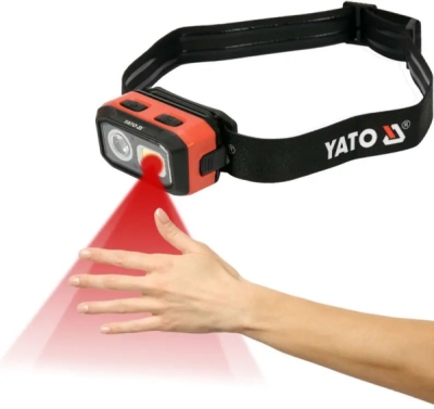 Yato - Čelovka baterka 500lm
