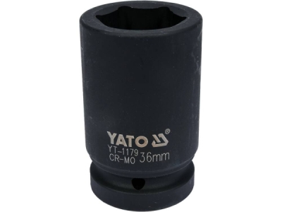 Yato - Nadstavec rázový šesťhranný dlhý 1" 36mm