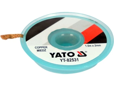 Yato - Odspájkovacia páska 2.0mm x 1.5m