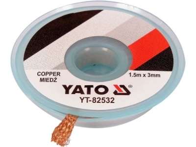 Yato - Odspájkovacia páska 2.0mm x 3m
