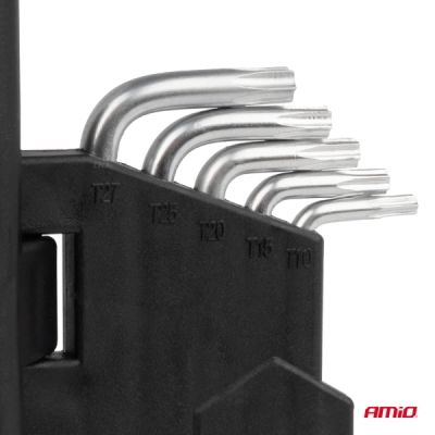 AMiO - Torx kľúče CRV 9ks