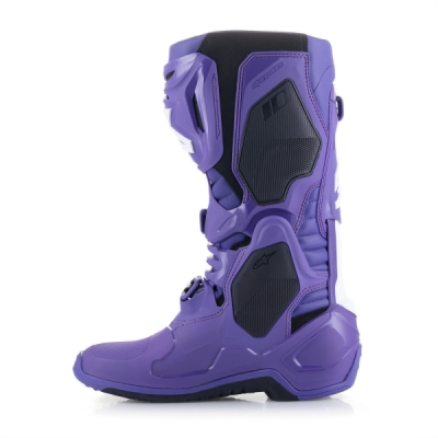 ALPINESTARS - Topánky TECH 10, (fialová/čierna/biela, veľ. 44.5)