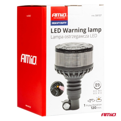AMiO - LED výstražný maják W28P 12V 24V