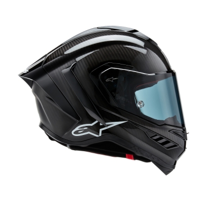 ALPINESTARS - prilba SUPERTECH R10 SOLID, (lesklý karbón/matný karbón, veľ. XL)