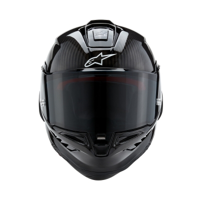 ALPINESTARS - prilba SUPERTECH R10 SOLID, (lesklý karbón/matný karbón, veľ. XL)