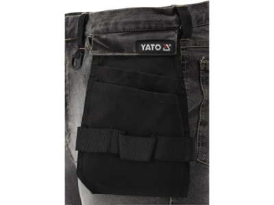 Yato - Montážne pracovné nohavice s elastanom STRETCH Džínsy veľ. XXL